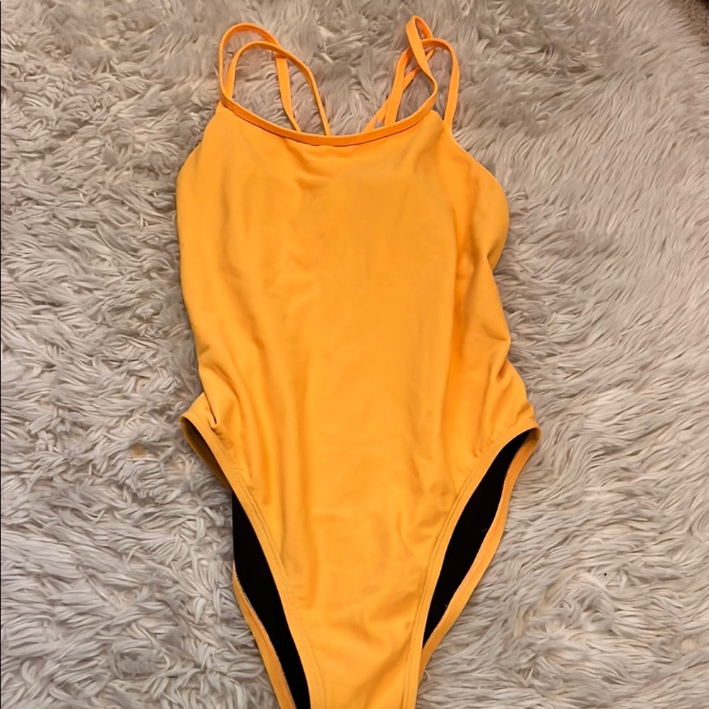 JOLYN yellow Murray racing suit